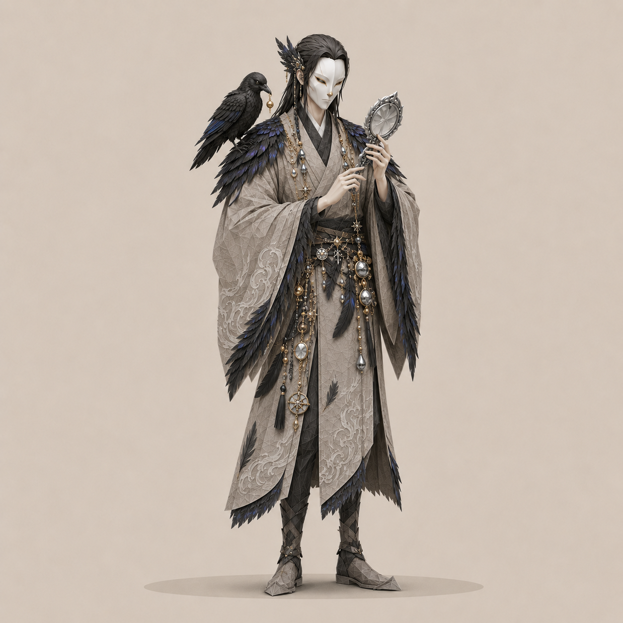 畢月烏 人物圖