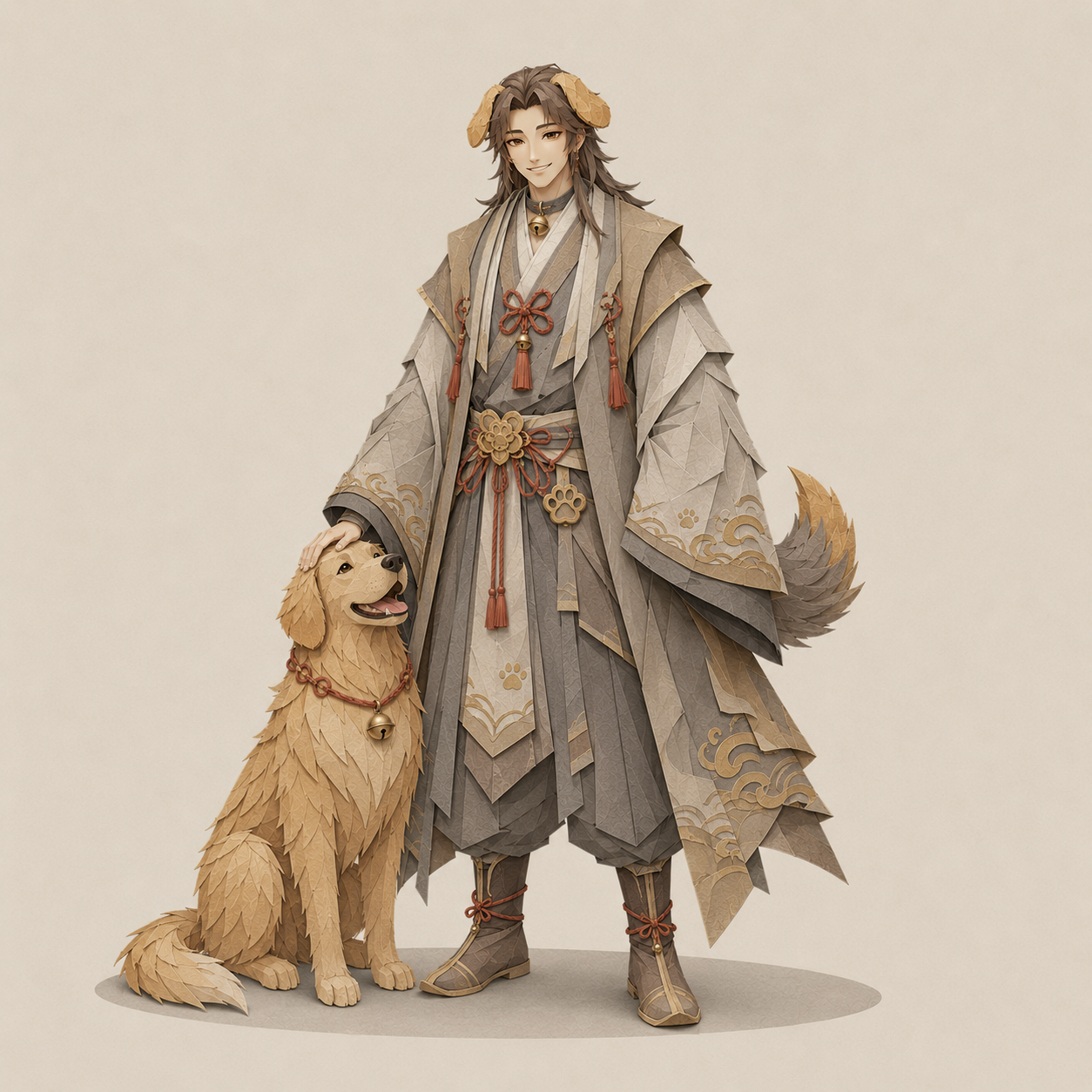 婁金狗 人物圖